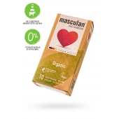 Экологически чистые презервативы Masculan Organic - 10 шт. - Masculan - купить с доставкой в Якутске