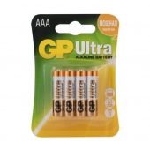 Батарейки алкалиновые GP Ultra Alkaline 24А AАA/LR03 - 4 шт. - Элементы питания - купить с доставкой в Якутске