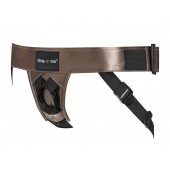 Бронзовый пояс для насадок Curious Harness - Strap-on-me - купить с доставкой в Якутске