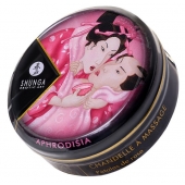 Массажная свеча Rose Petals с ароматом розы - 30 мл. - Shunga - купить с доставкой в Якутске