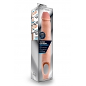 Телесная насадка на пенис 11.5 Inch Cock Sheath Penis Extender - 29,2 см. - Blush Novelties - в Якутске купить с доставкой