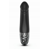 Черный вибратор с электростимуляцией Real Deal Neal - 16,5 см. - MyStim - купить с доставкой в Якутске