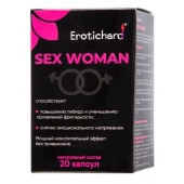 Капсулы для женщин Erotichard sex woman - 20 капсул (0,370 гр.) - Erotic Hard - купить с доставкой в Якутске