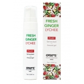 Возбуждающий гель Fresh Ginger Lychee Arousal Gel - 15 мл. - Exsens - купить с доставкой в Якутске