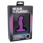 Фиолетовая вибровтулка Nexus G-Play+ M - Nexus Range - в Якутске купить с доставкой