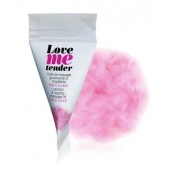 Съедобное согревающее массажное масло Love Me Tender Cotton Candy с ароматом сладкой ваты - 10 мл. - Love to Love - купить с доставкой в Якутске
