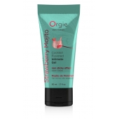 Съедобный интимный гель Orgie Lube Tube Cocktail Strawberry Mojito - 50 мл. - ORGIE - купить с доставкой в Якутске