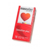 Презервативы Masculan Sensitive plus - 10 шт. - Masculan - купить с доставкой в Якутске