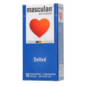 Презервативы с пупырышками Masculan Dotted - 10 шт. - Masculan - купить с доставкой в Якутске