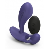 Темно-синий вибромассажер Witty P G Vibrator with Remote Control - Love to Love - в Якутске купить с доставкой