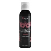 Хрустящая пенка для массажа Orgie Acqua Croccante Sakura с ароматом сакуры - 150 мл. - ORGIE - купить с доставкой в Якутске