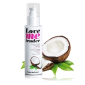 Съедобное согревающее массажное масло Love Me Tender Cocos с ароматом кокоса - 100 мл. - Love to Love - купить с доставкой в Якутске