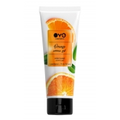 Лубрикант на водной основе OYO Aroma Gel Orange с ароматом апельсина - 75 мл. - OYO - купить с доставкой в Якутске