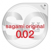 Ультратонкий презерватив Sagami Original - 1 шт. - Sagami - купить с доставкой в Якутске