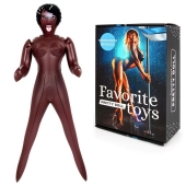 Темнокожая секс-кукла Шарлиз с 3 рабочими отверстиями - Erowoman-Eroman - в Якутске купить с доставкой