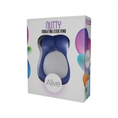Синее эрекционное виброкольцо Nutty - Adrien Lastic - в Якутске купить с доставкой