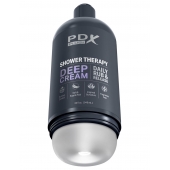 Мастурбатор в бутылке Shower Therapy Deep Cream - Pipedream - в Якутске купить с доставкой