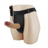 Полый вибрострапон на регулируемых трусиках Draven - 17,5 см. - Baile - купить с доставкой в Якутске