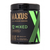 Презервативы MAXUS Mixed - 12 шт. - Maxus - купить с доставкой в Якутске