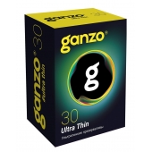 Супертонкие презервативы Ganzo Ultra thin - 30 шт. - Ganzo - купить с доставкой в Якутске