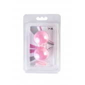 Розовые вагинальные шарики BI-BALLS - Toyfa Basic в Якутске Розовые вагинальные шарики BI-BALLS - Toyfa Basic