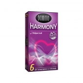 Презервативы с рёбрышками Domino Harmony - 6 шт. - Domino - купить с доставкой в Якутске