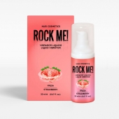 Жидкий вибратор Nuei Rock Me! с ароматом клубники - 20 мл. - Nuei cosmetics - купить с доставкой в Якутске