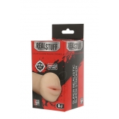 Нежный мастурбатор-ротик REALSTUFF 5INCH MASTURBATOR BJ - Dream Toys - в Якутске купить с доставкой