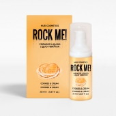 Жидкий вибратор Nuei Rock Me! с ароматом печенья и сливок - 20 мл. - Nuei cosmetics - купить с доставкой в Якутске