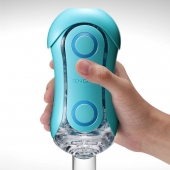 Голубой мастурбатор Tenga Flip ORB Ocean - Tenga - в Якутске купить с доставкой