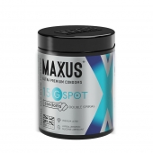 Гладкие презервативы Maxus G spot с двойной спиралью - 15 шт. - Maxus - купить с доставкой в Якутске