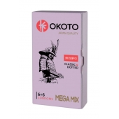 Презервативы OKOTO Mega Mix - 12 шт. - Sitabella - купить с доставкой в Якутске