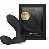 Черный вибростимулятор простаты Hugo 2 - Lelo - в Якутске купить с доставкой