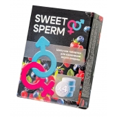 Шипучие таблетки для мужчин Sweet Sperm для изменения вкуса спермы (4 шт. по 0,5 гр.) - Капиталпродукт - купить с доставкой в Якутске