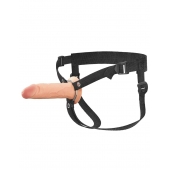 Полый страпон на ремнях 6’’ Hollow Silicone Strap-on - Pipedream - купить с доставкой в Якутске
