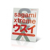 Ультратонкий презерватив Sagami Xtreme SUPERTHIN - 1 шт. - Sagami - купить с доставкой в Якутске