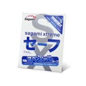 Презерватив Sagami Xtreme Ultrasafe с двойным количеством смазки - 1 шт. - Sagami - купить с доставкой в Якутске