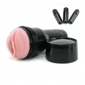 Мастурбатор-вагина Fleshlight - Vibro Pink Lady Touch с вибрацией - Fleshlight - в Якутске купить с доставкой