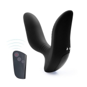 Черный вибромассажер простаты 3,5’’ Remote Control Curve P-spot Massager - 12 см. - Erokay - в Якутске купить с доставкой