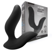 Черный вибромассажер простаты 3,5’’ Curve P-spot Massager - 12 см. - Erokay - в Якутске купить с доставкой