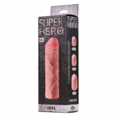 Фаллоудлинитель SUPER HERO Dewil - 17,5 см. - Lola Games - в Якутске купить с доставкой