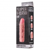 Фаллоудлинитель SUPER HERO Sex Machine - 15,5 см. - Lola Games - в Якутске купить с доставкой