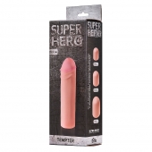 Фаллоудлинитель SUPER HERO Tempter - 16 см. - Lola Games - в Якутске купить с доставкой