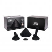 Конусный вибромассажер Cowgirl Cone с 2 насадками - CowGirl - купить с доставкой в Якутске
