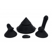 Конусный вибромассажер Cowgirl Cone с 2 насадками - CowGirl - купить с доставкой в Якутске