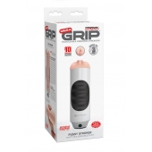 Мастурбатор-вагина Extreme Toyz Mega Grip Vibrating Stroker Mouth - Pipedream - в Якутске купить с доставкой