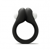 Черное эрекционное кольцо Zippy Vibrating Ring With Bullet - Adrien Lastic - в Якутске купить с доставкой