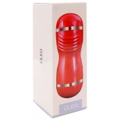 Двусторонний мастурбатор в колбе Cleo - вагина и ротик - Boys of Toys - в Якутске купить с доставкой