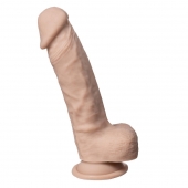 Телесный фаллоимитатор Real Skin Model 1 - 23 см. - Adrien Lastic
