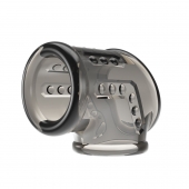 Дымчатая насадка на пенис и мошонку - Baile - в Якутске купить с доставкой